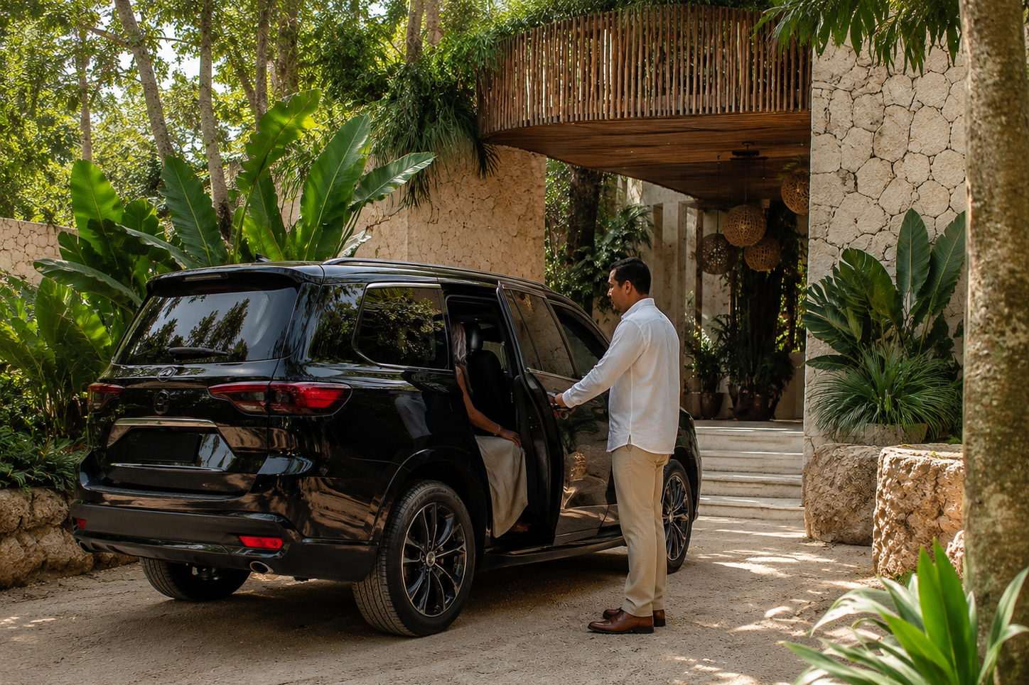 Private transportation and airport transfers in Tulum